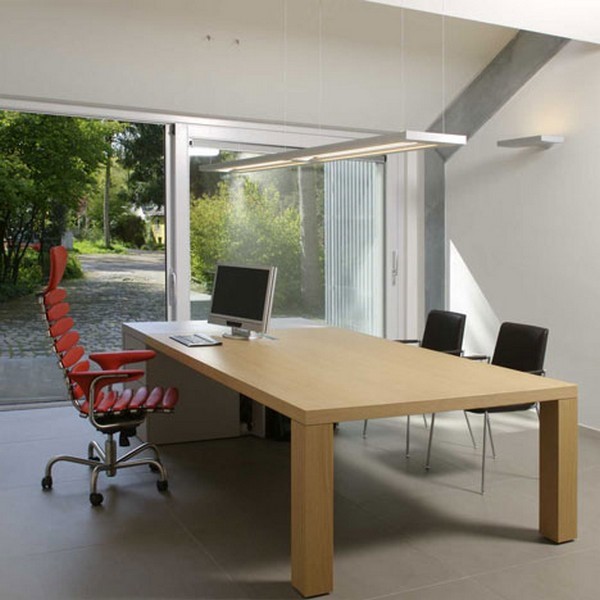 Garage conversion into an office