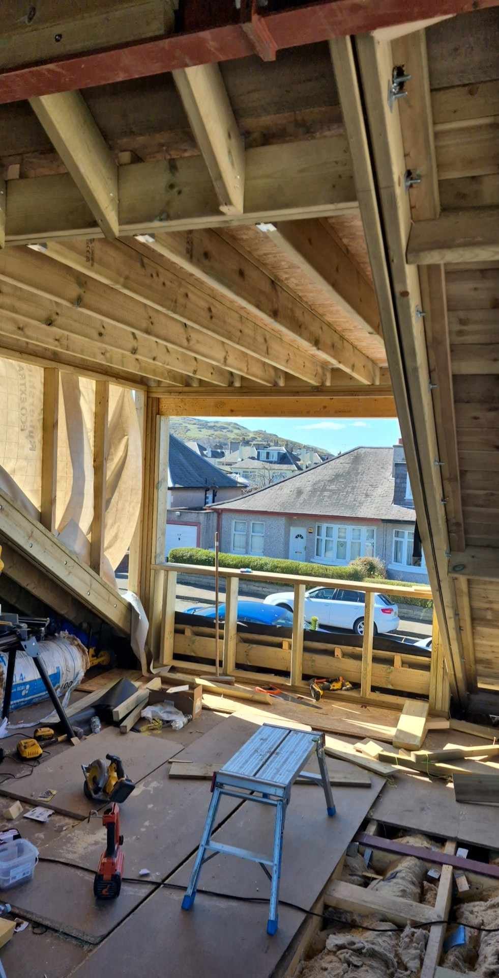 Edinburgh builders - DORMER LOFT CONVERSION EDINBURGH