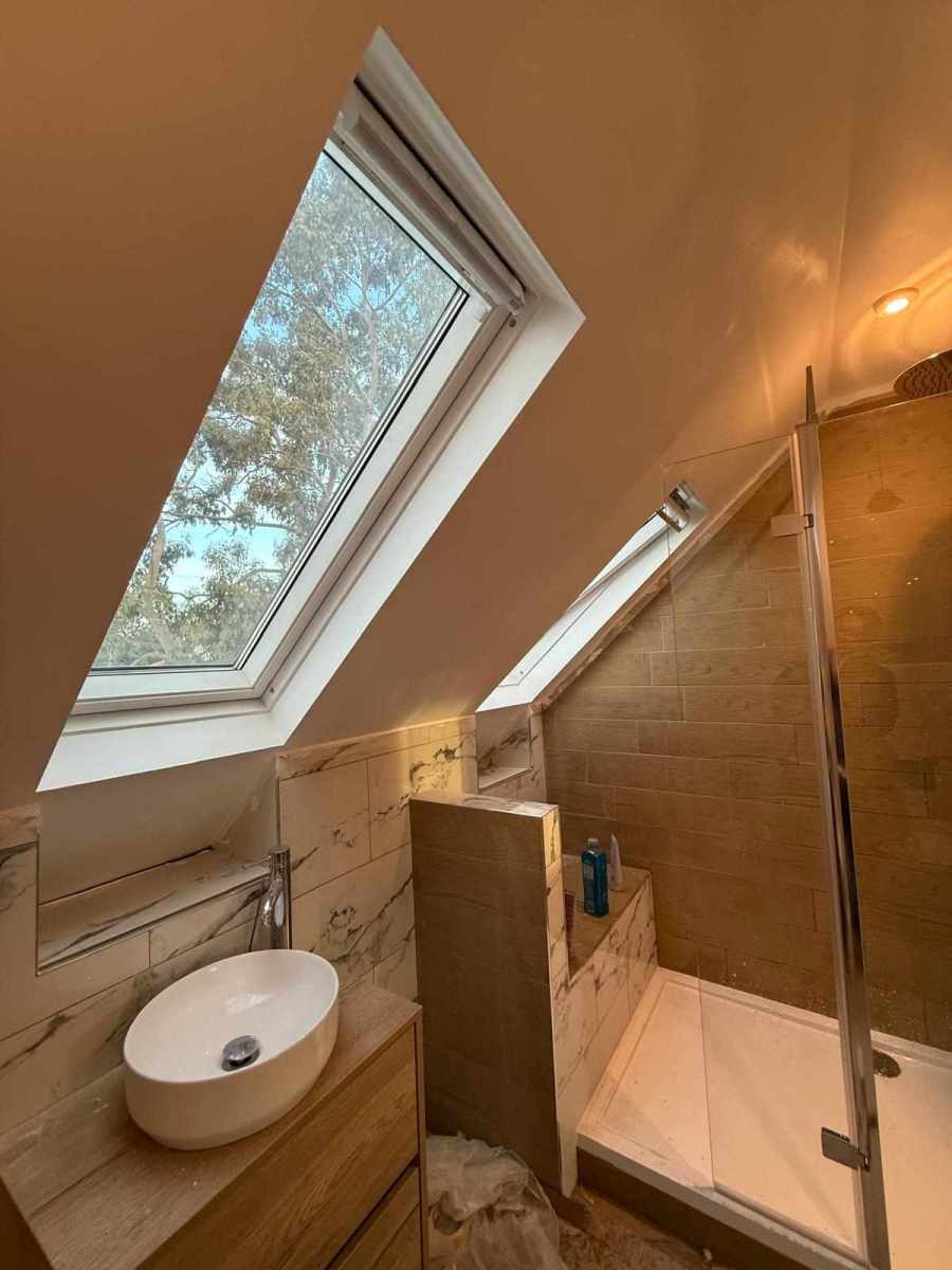 Vertical house extension Edinburgh - Loft conversion Edinburgh - Builders in Edinburgh 