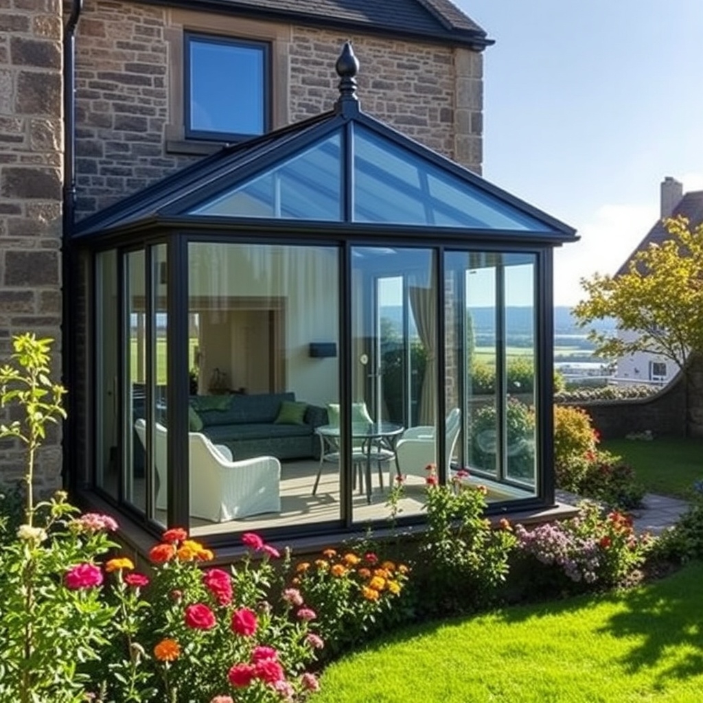 Conservatory House extension Edinburgh 