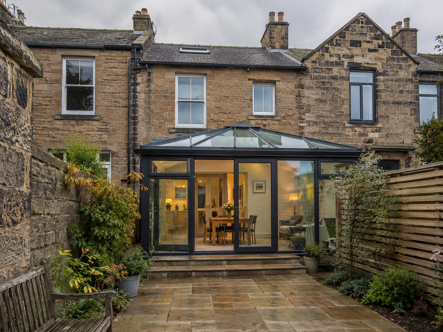 Conservatory house extension costs Edinburgh 